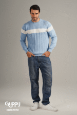 بلوفر 2 لون ضفاير - Image 3