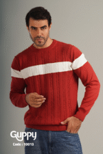 بلوفر 2 لون ضفاير - Image 2