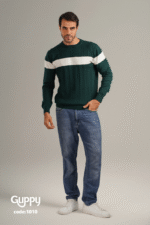 بلوفر 2 لون ضفاير - Image 4