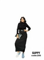 بيزك ساده طويل+حزام - Image 4