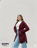 جاكت طويل ساده - Image 7