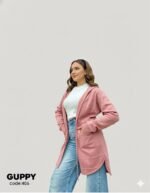 جاكت طويل ساده - Image 4