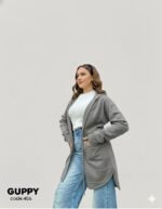 جاكت طويل ساده - Image 2