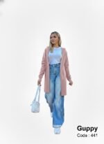 جاكت طويل مفتوح ضفاير - Image 5