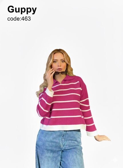 بلوفر مقلم هاي وسط