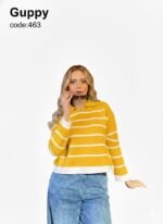 بلوفر مقلم هاي وسط - Image 4