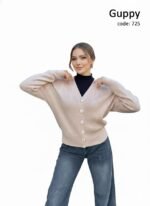 بلوفر صف زراير سادة - Image 6