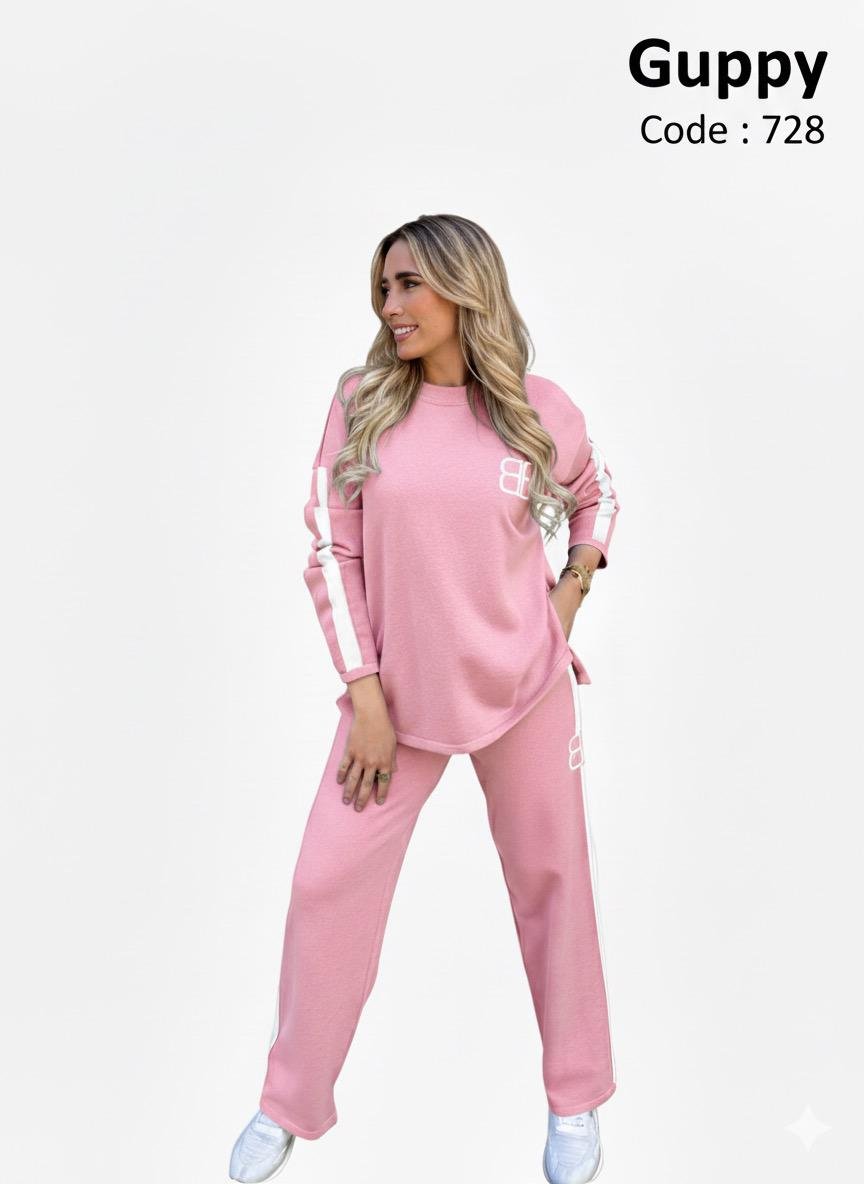 728 (2) سوت 2 قطعه خط في كمbb - Image 1